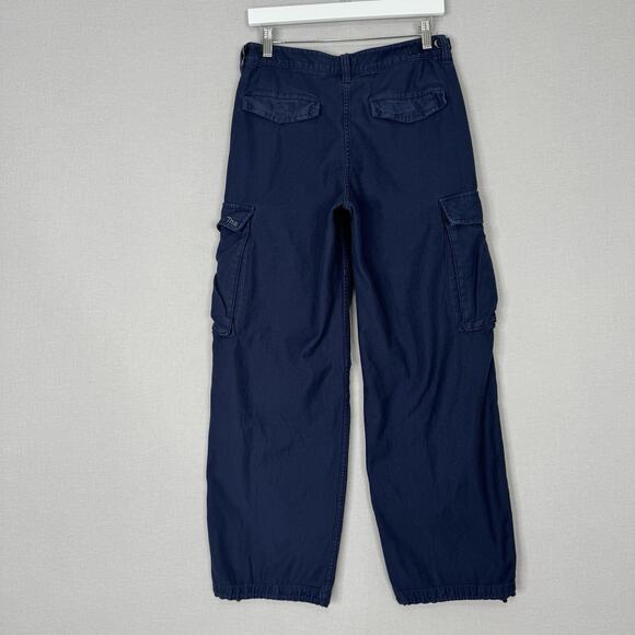 Tna Aritzia Womens Pants 6 Blue Surplus Division Cargo Baggy Gorpcore Streetwear - Picture 10 of 16